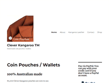 Tablet Screenshot of clever-kangaroo.com
